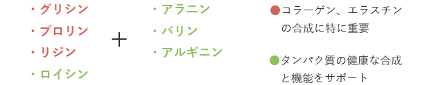 ジャルプロのアミノ酸クラスター